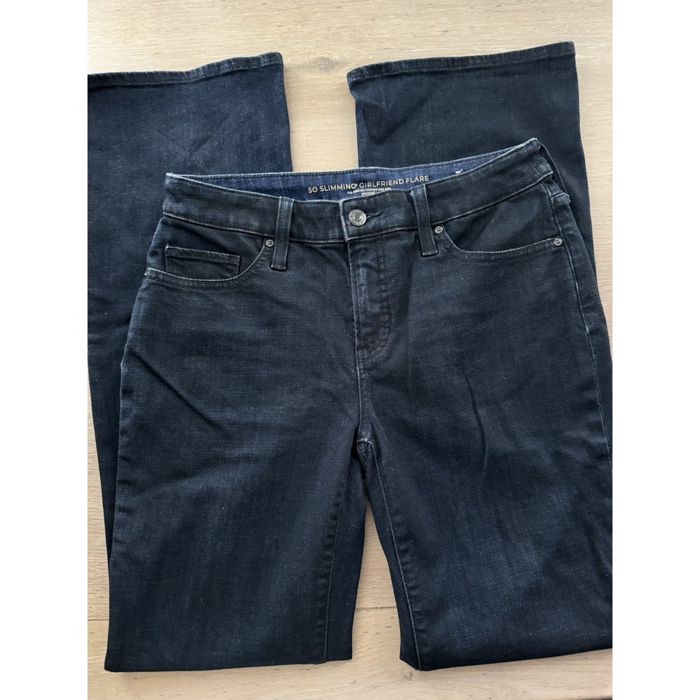 Chico's Jeans Women's Size 00/Us 2 Slimming Girl Friend Flare  Jeans Stretch